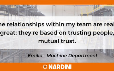 One on one with: Emilio – Machine Department